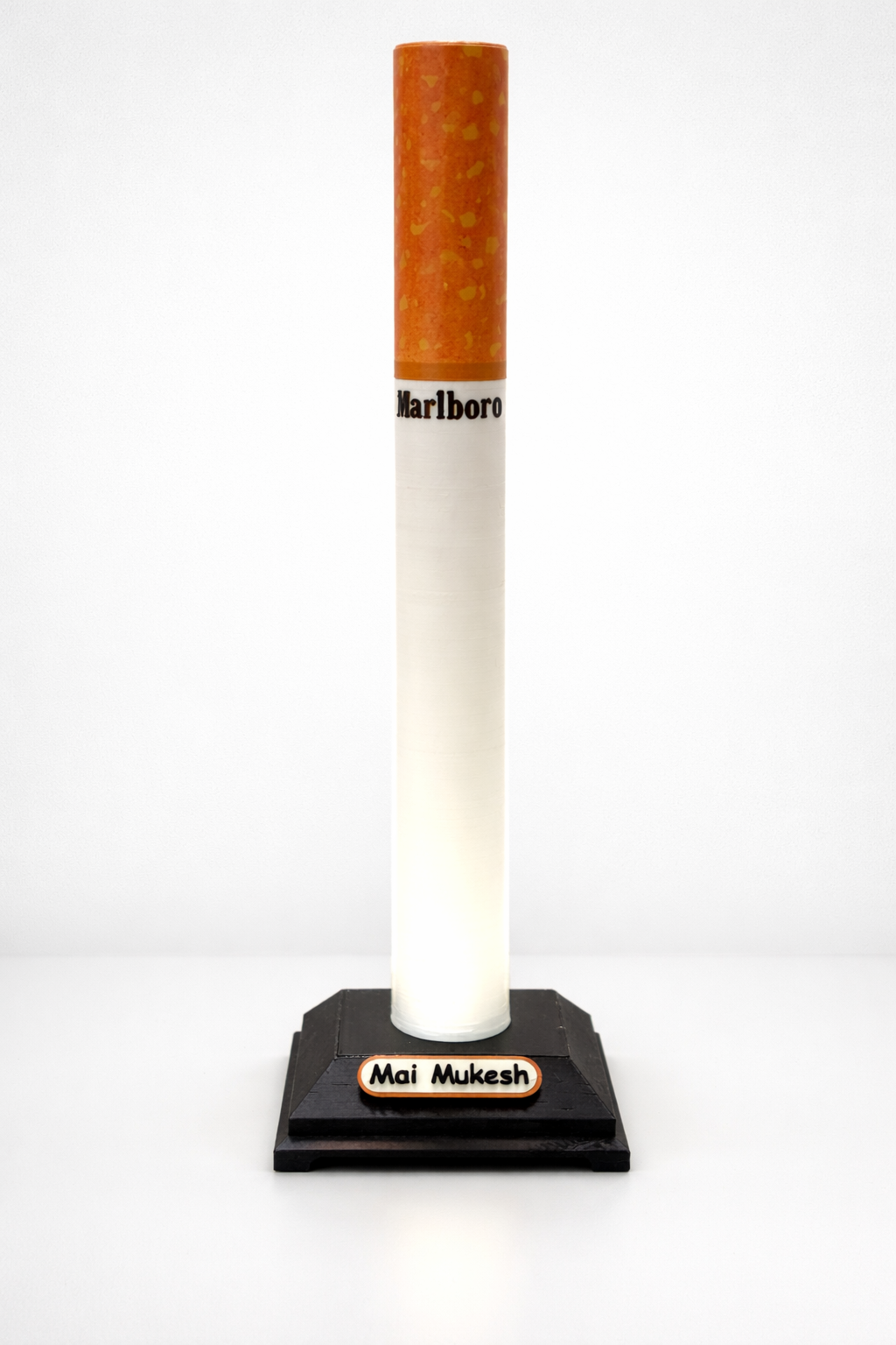 🚬 Cigarette Lamp – Custom Name