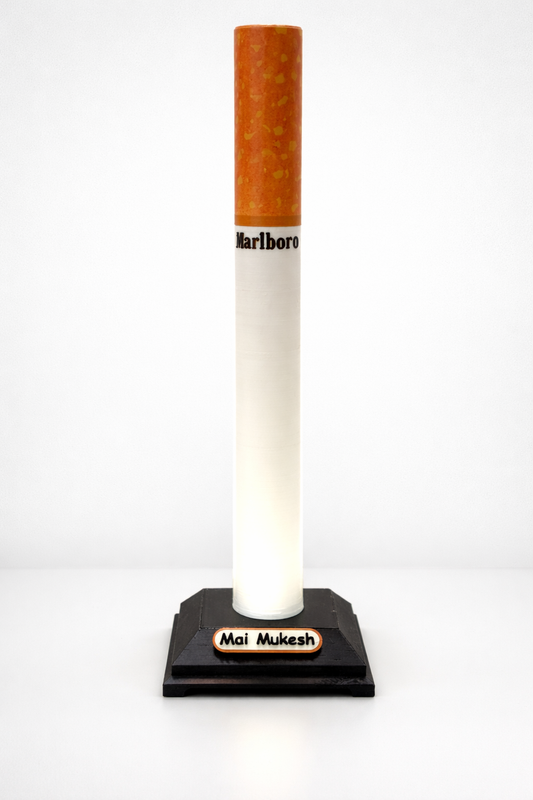 🚬 Cigarette Lamp – Custom Name
