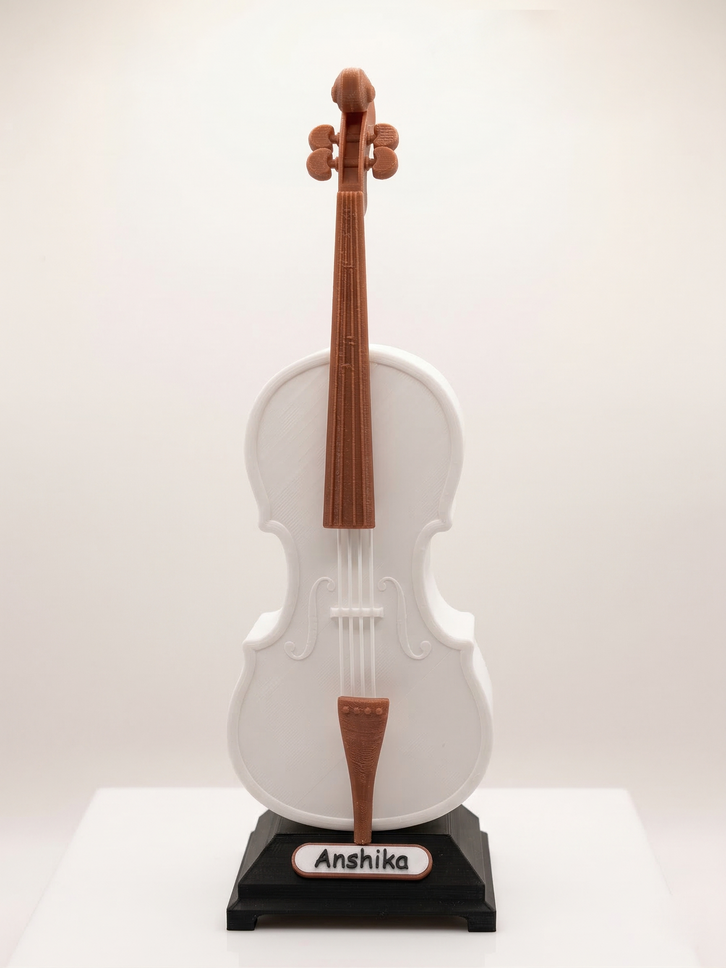 Violin Lamp – Custom Name