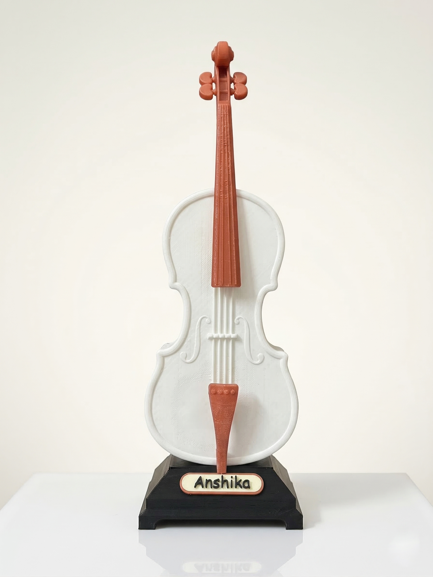 Violin Lamp – Custom Name